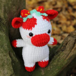 Strawberry Cow, Erdbeerkuh Amigurumi