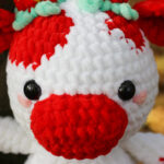 Strawberry Cow, Erdbeerkuh Amigurumi