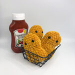 Gehäkelte Nugget Amigurumis aus Chenillewolle