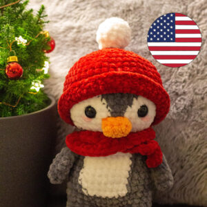 Paula the penguin crochet pattern amigurumi